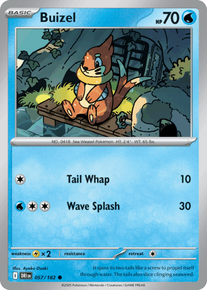 Buizel Reverse - Destined Rivals