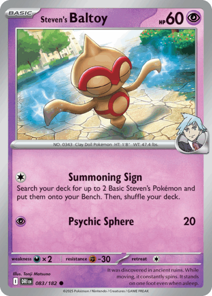Steven's Baltoy Reverse - Destined Rivals