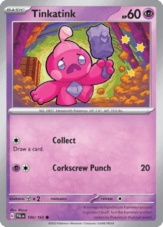 Tinkatink Reverse - Paldea Evolved