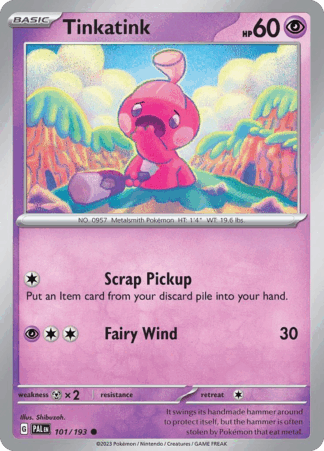 Tinkatink Reverse - Paldea Evolved