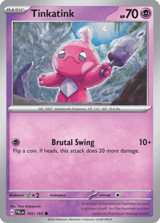 Tinkatink Reverse - Paldea Evolved