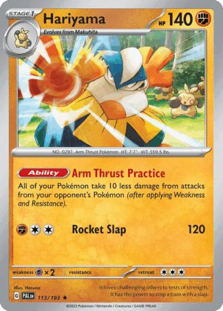 Hariyama - Paldea Evolved