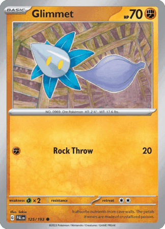 Glimmet Reverse - Paldea Evolved