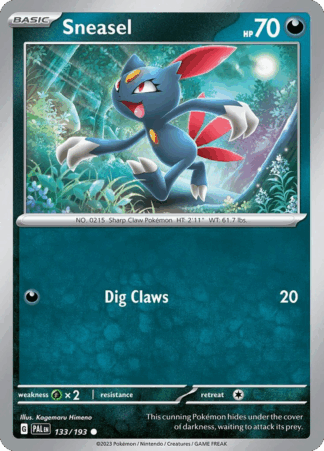 Sneasel Reverse - Paldea Evolved
