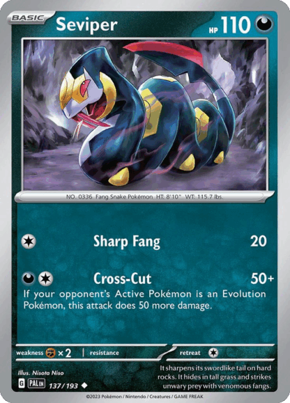 Seviper Reverse - Paldea Evolved