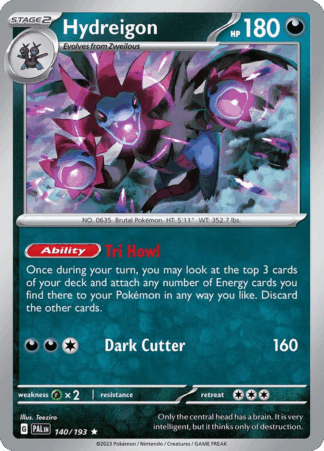 Hydreigon Reverse - Paldea Evolved