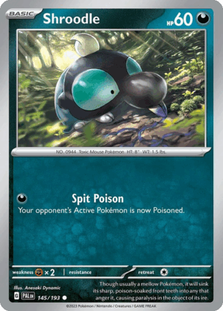 Shroodle Reverse - Paldea Evolved