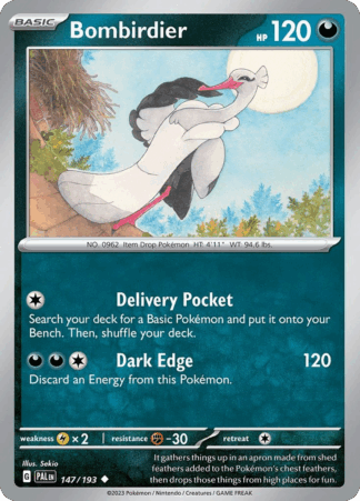 Bombirdier Reverse - Paldea Evolved