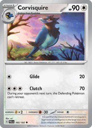 Corvisquire Reverse - Paldea Evolved