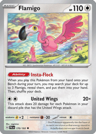 Flamigo Reverse - Paldea Evolved