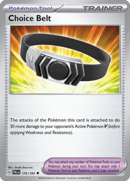 Choice Belt Reverse - Paldea Evolved