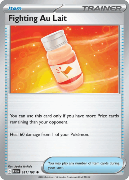Fighting Au Lait Reverse - Paldea Evolved