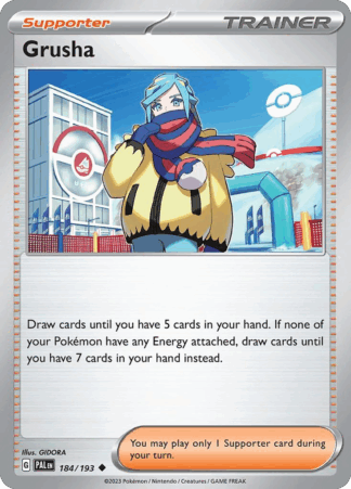 Grusha Reverse - Paldea Evolved