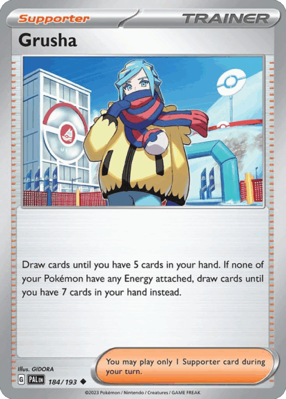 Grusha Reverse - Paldea Evolved