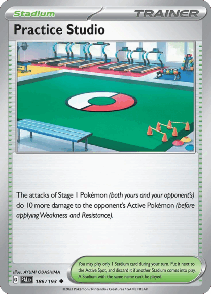 Practice Studio Reverse - Paldea Evolved