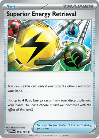 Superior Energy Retrieval Reverse - Paldea Evolved
