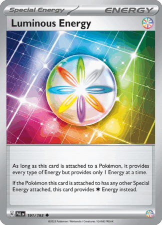 Luminous Energy Reverse - Paldea Evolved