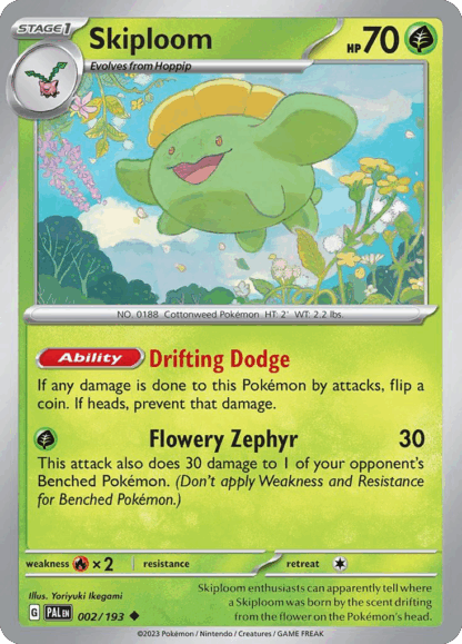 Skiploom Reverse - Paldea Evolved