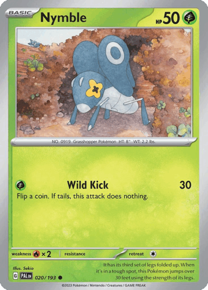 Nymble Reverse - Paldea Evolved