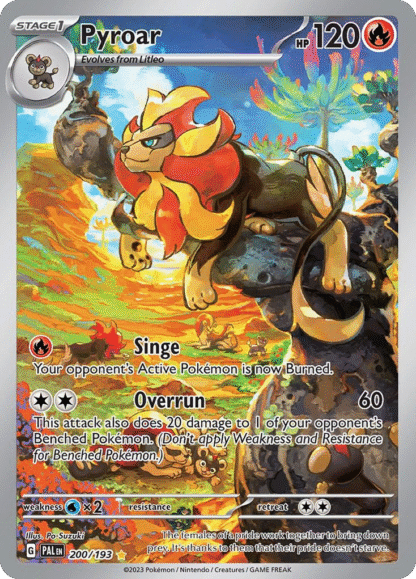 Pyroar - Paldea Evolved