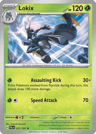 Lokix Reverse - Paldea Evolved
