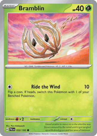 Bramblin Reverse - Paldea Evolved