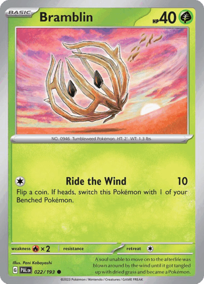Bramblin Reverse - Paldea Evolved