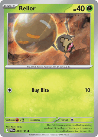 Rellor Reverse - Paldea Evolved
