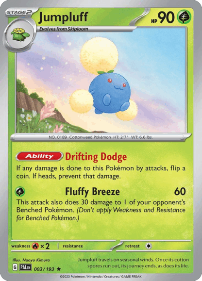 Jumpluff Reverse - Paldea Evolved