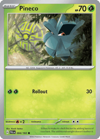 Pineco Reverse - Paldea Evolved