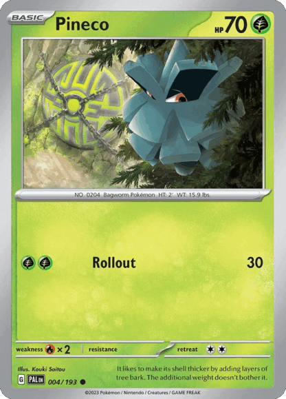Pineco Reverse - Paldea Evolved