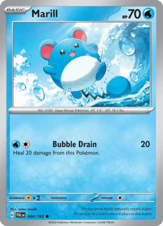 Marill Reverse - Paldea Evolved