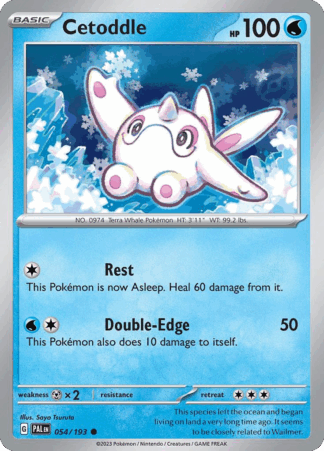 Cetoddle Reverse - Paldea Evolved