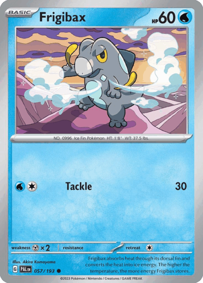 Frigibax Reverse - Paldea Evolved