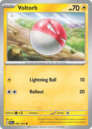 Voltorb Reverse - Paldea Evolved