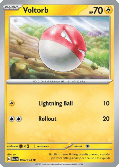 Voltorb Reverse - Paldea Evolved