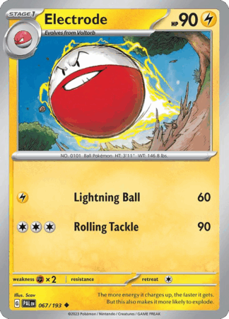 Electrode Reverse - Paldea Evolved
