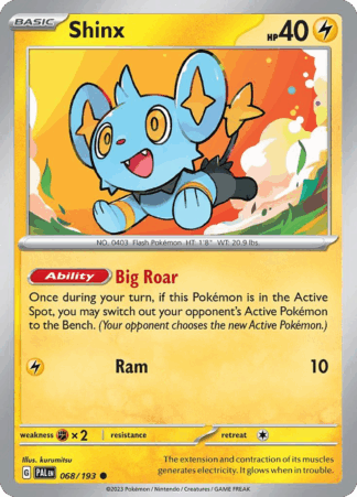 Shinx Reverse - Paldea Evolved