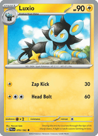 Luxio Reverse - Paldea Evolved