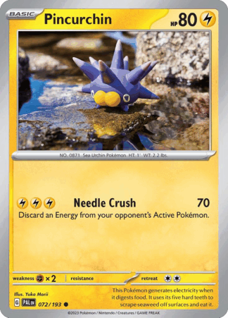 Pincurchin Reverse - Paldea Evolved