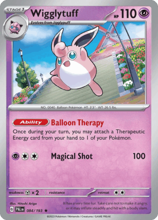 Wigglytuff Reverse - Paldea Evolved