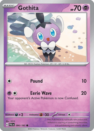 Gothita Reverse - Paldea Evolved