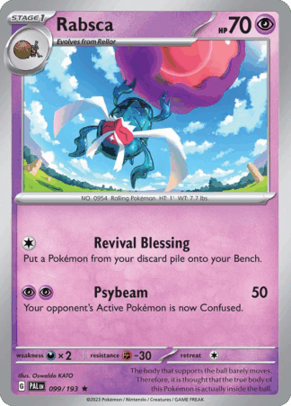 Rabsca Reverse - Paldea Evolved