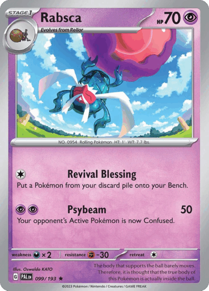 Rabsca Reverse - Paldea Evolved