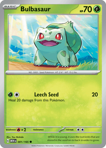 Bulbasaur Reverse - 151