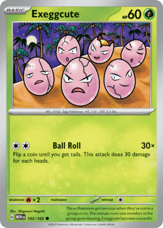 Exeggcute Reverse - 151