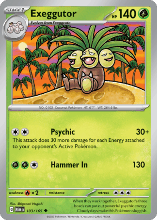 Exeggutor Reverse - 151