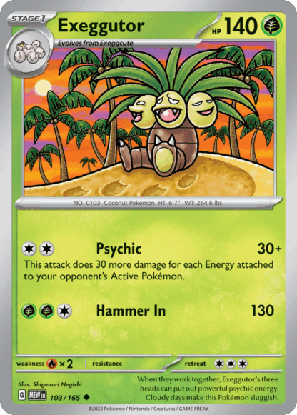 Exeggutor Reverse - 151