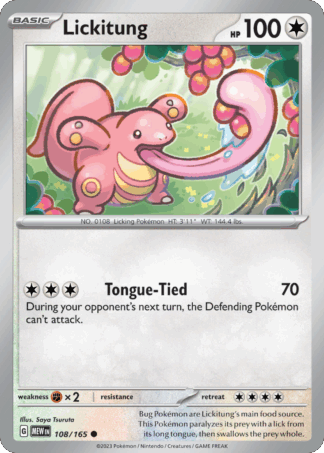 Lickitung Reverse - 151