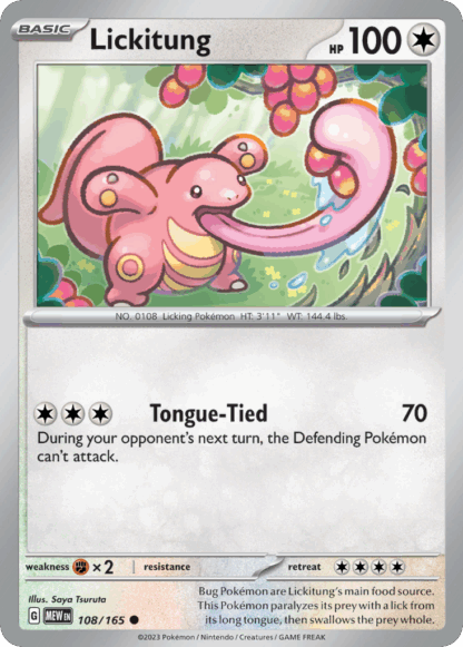 Lickitung Reverse - 151